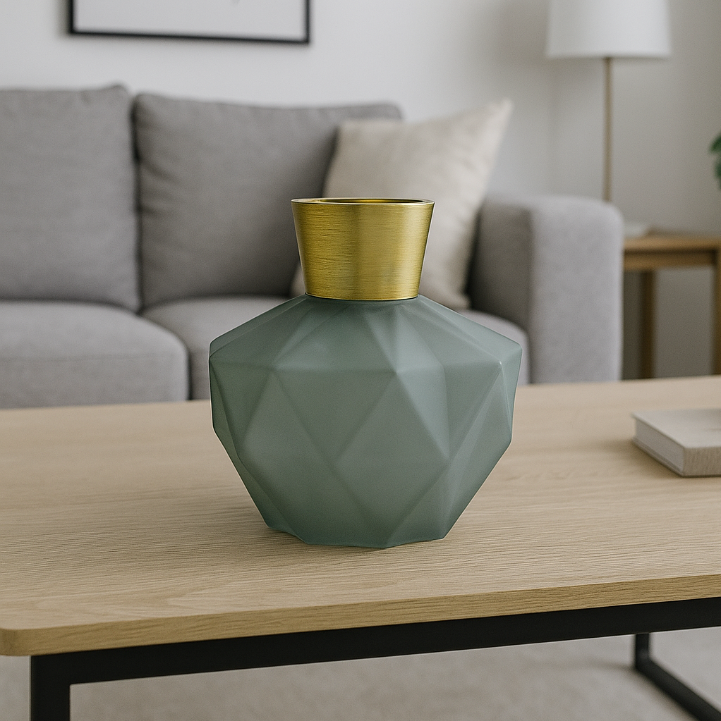 مزهريات مضلعة حديثة