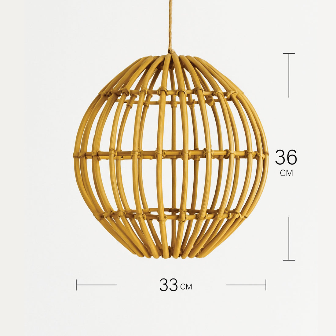 مصباح بإطار ريفي